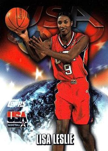 #63 Lisa Leslie - USA - 2000 Topps Team USA Basketball