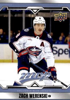 #63 Zach Werenski - Columbus Blue Jackets - 2024-25 Upper Deck MVP Hockey