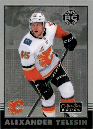 #R-63 Alexander Yelesin - Calgary Flames - 2020-21 O-Pee-Chee Platinum - Retro Hockey