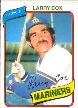 #63 Larry Cox - Seattle Mariners - 1980 O-Pee-Chee Baseball