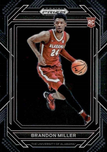 #63 Brandon Miller - Alabama Crimson Tide - 2023 Panini Prizm Draft Picks Basketball