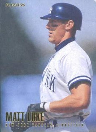 #U63 Matt Luke - New York Yankees - 1996 Fleer Update Baseball