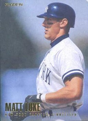 #U63 Matt Luke - New York Yankees - 1996 Fleer Update Baseball