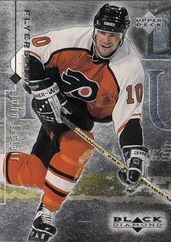 #63 John LeClair - Philadelphia Flyers - 1998-99 Upper Deck Black Diamond Hockey