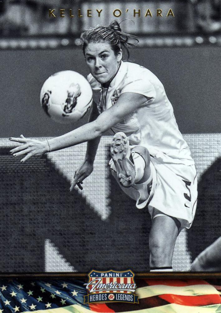 #63 Kelley O'Hara - 2012 Panini Americana Heroes & Legends