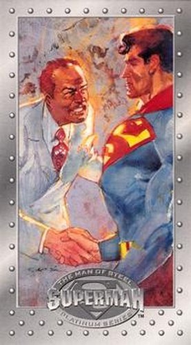 #63 Lex Luthor II - 1994 SkyBox Superman Man of Steel Platinum Series