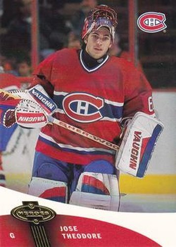#63 Jose Theodore - Montreal Canadiens - 2000-01 Upper Deck Heroes Hockey