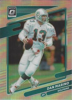 #63 Dan Marino - Miami Dolphins - 2021 Donruss Optic - Holo Football