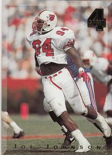 #63 Joe Johnson - Louisville Cardinals / New Orleans Saints - 1994 Classic Four Sport