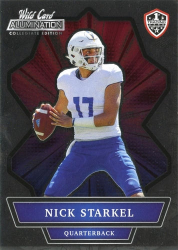 #ANBC-63 Nick Starkel - San Jose State Spartans - 2021 Wild Card Alumination NIL Football