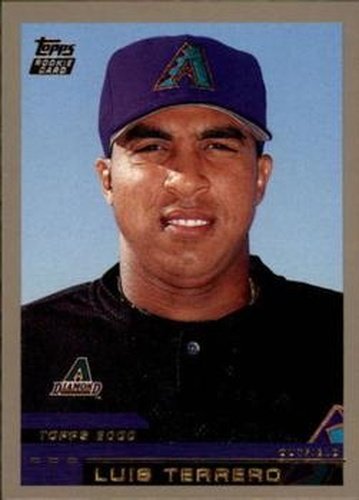 #T63 Luis Terrero - Arizona Diamondbacks - 2000 Topps Traded & Rookies Baseball