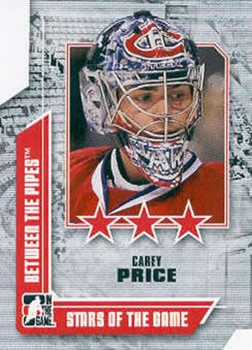 #63 Carey Price - Montreal Canadiens - 2008-09 In The Game Between The Pipes Hockey
