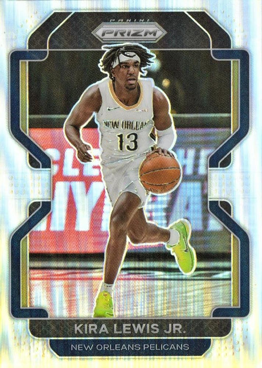 #63 Kira Lewis Jr. - New Orleans Pelicans - 2021-22 Panini Prizm - Silver Basketball