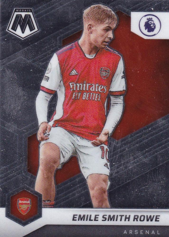 #63 Emile Smith Rowe - Arsenal FC - 2021-22 Panini Mosaic Premier League Soccer