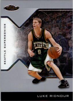 #63 Luke Ridnour - Seattle SuperSonics - 2004-05 Finest Basketball