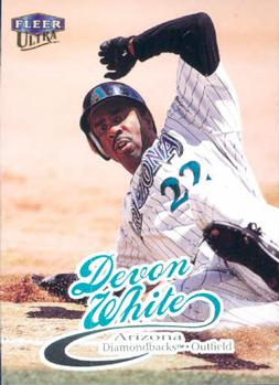 #63 Devon White - Arizona Diamondbacks - 1999 Ultra Baseball