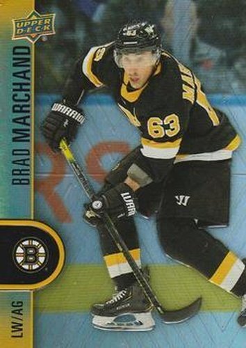 #63 Brad Marchand - Boston Bruins - 2022-23 Upper Deck Tim Hortons Hockey