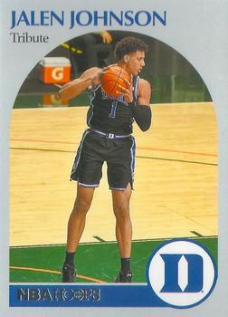 #63 Jalen Johnson - Duke Blue Devils - 2021 Panini Chronicles Draft Picks Basketball