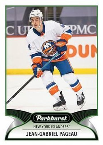 #63 Jean-Gabriel Pageau - New York Islanders - 2021-22 Parkhurst Hockey