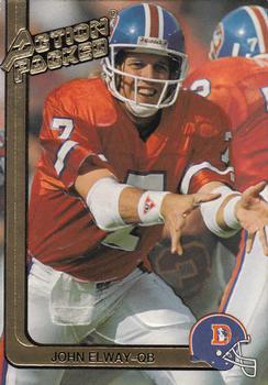 #63 John Elway - Denver Broncos - 1991 Action Packed Football