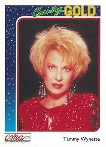 #63 Tammy Wynette - 1992 Sterling Country Gold