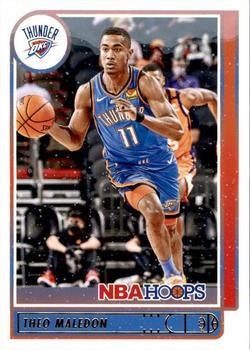#63 Theo Maledon - Oklahoma City Thunder - 2021-22 Hoops Winter Basketball
