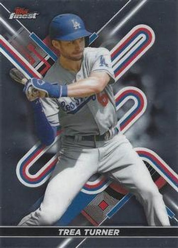 #63 Trea Turner - Los Angeles Dodgers - 2022 Finest Baseball