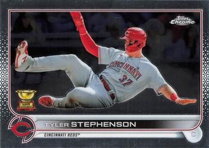 #63 Tyler Stephenson - Cincinnati Reds - 2022 Topps Chrome Baseball