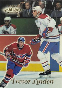 #63 Trevor Linden - Montreal Canadiens - 1999-00 Topps Gold Label Hockey