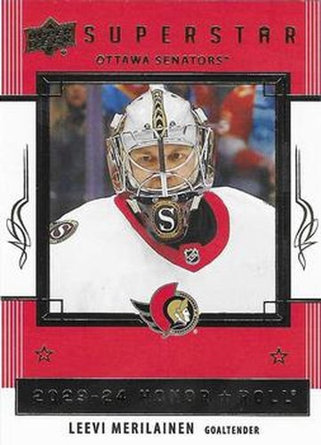 #HR63 Leevi Merilainen - Ottawa Senators - 2023-24 Upper Deck - Honor Roll Hockey