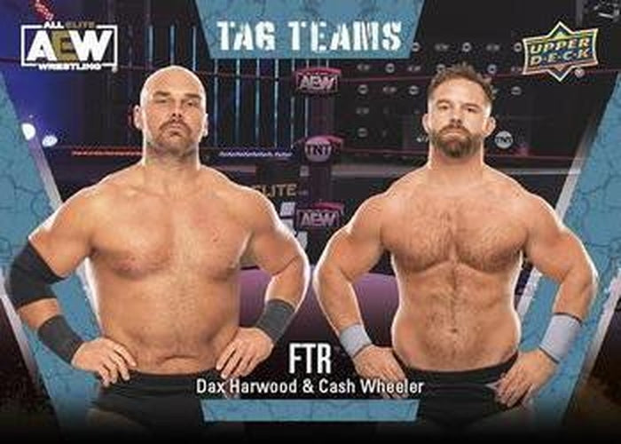 #63 Dax Harwood / Cash Wheeler - 2021 Upper Deck AEW Wrestling