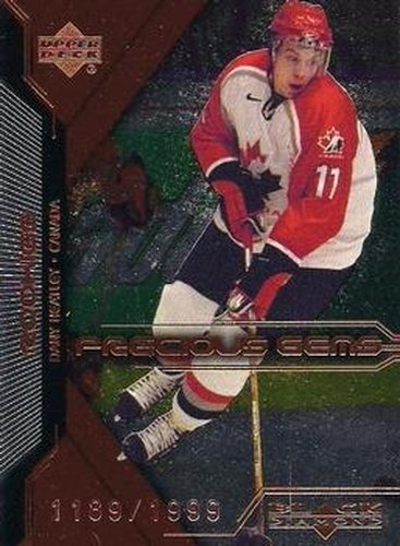 #63 Dany Heatley - Canada - 2000-01 Upper Deck Black Diamond Hockey