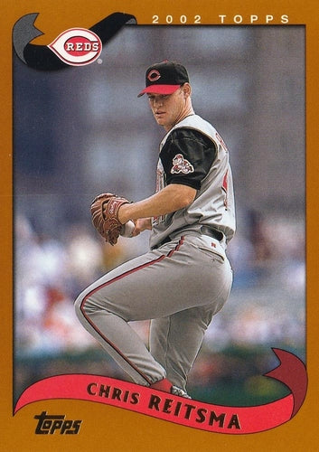 #63 Chris Reitsma - Cincinnati Reds - 2002 Topps Baseball