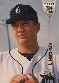 #63 Dave Kauflin - Detroit Tigers - 1994 Stadium Club Draft Picks Baseball