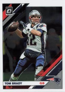 #63 Tom Brady - New England Patriots - 2019 Donruss Optic Football