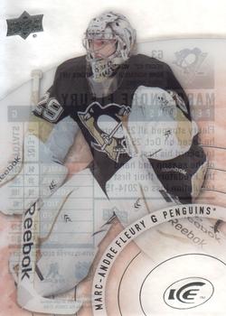 #63 Marc-Andre Fleury - Pittsburgh Penguins - 2014-15 Upper Deck Ice Hockey
