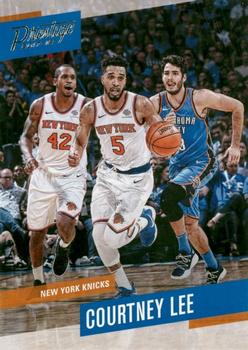 #63 Courtney Lee - New York Knicks - 2017-18 Panini Prestige Basketball