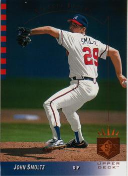 #63 John Smoltz - Atlanta Braves - 1993 SP Baseball