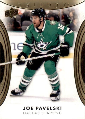 #63 Joe Pavelski - Dallas Stars - 2022-23 Upper Deck Trilogy Hockey