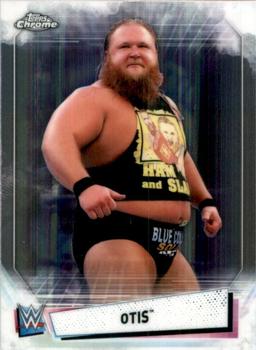 #63 Otis - 2021 Topps WWE Chrome Wrestling