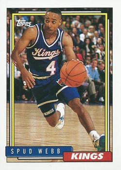 #63 Spud Webb - Sacramento Kings - 1992-93 Topps Basketball