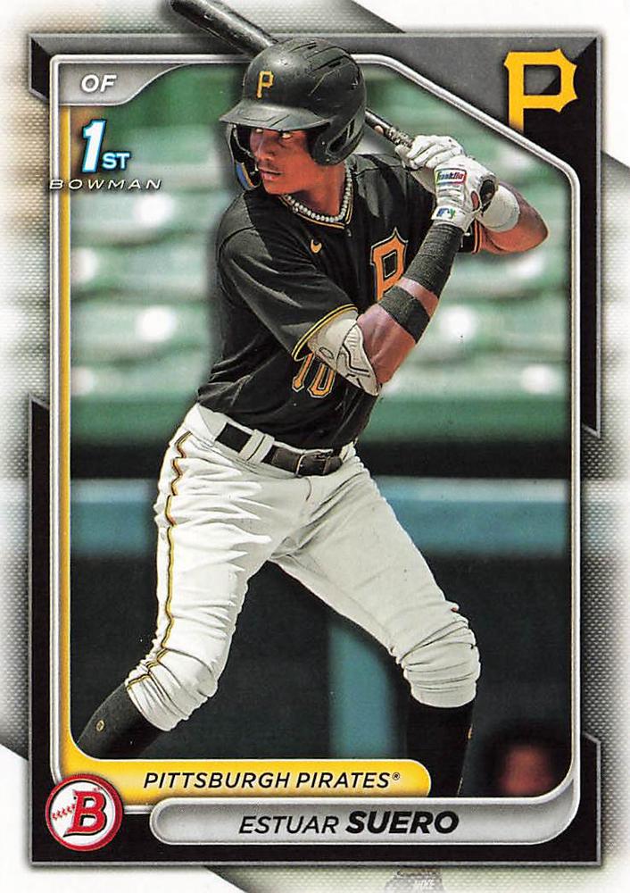 #BP-63 Estuar Suero - Pittsburgh Pirates - 2024 Bowman - Prospects Baseball