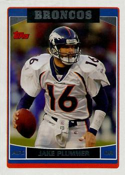 #63 Jake Plummer - Denver Broncos - 2006 Topps Football