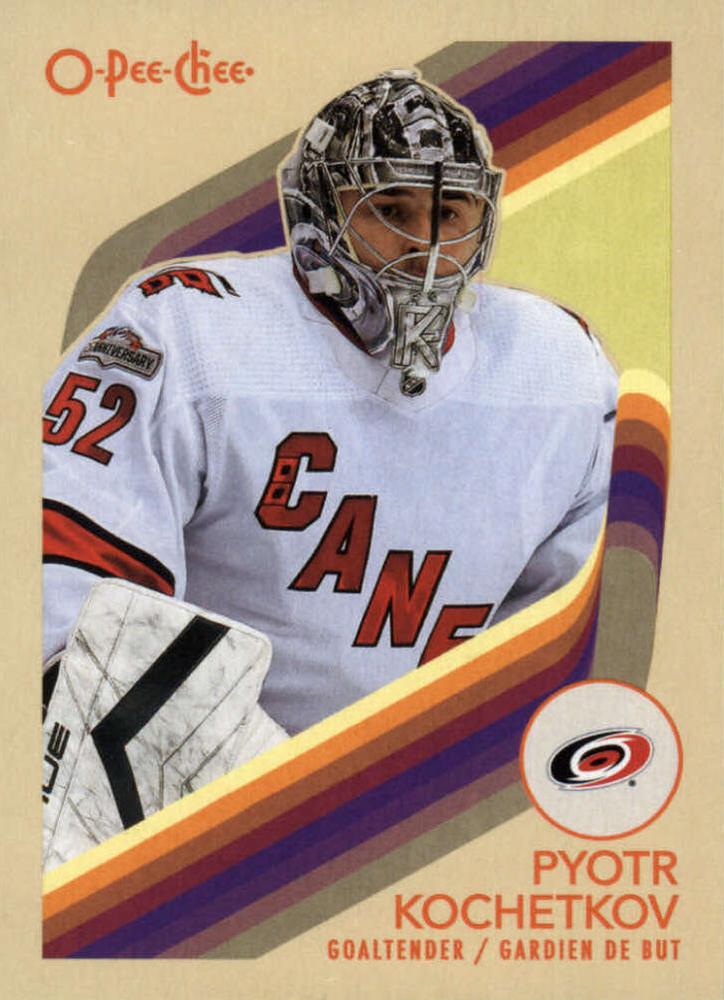 #63 Pyotr Kochetkov - Carolina Hurricanes - 2023-24 O-Pee-Chee - Retro Hockey