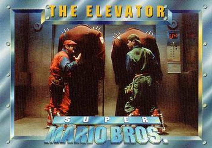 #63 The Elevator - 1993 SkyBox Super Mario Bros.