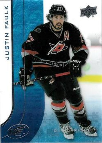 #63 - Justin Faulk - Carolina Hurricanes - 2015-16 Upper Deck Ice Hockey