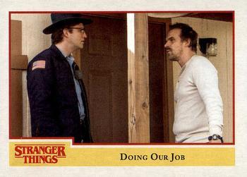 #63 Doing Our Job - 2018 Topps Stranger Things
