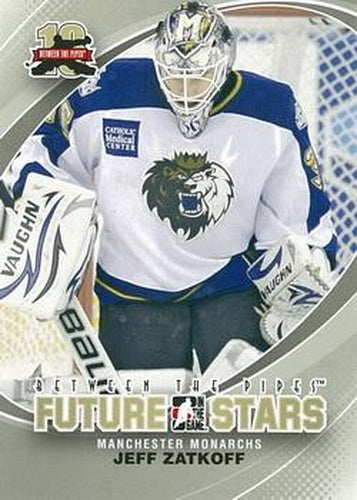 #63 Jeff Zatkoff - Manchester Monarchs - 2011-12 In The Game Between The Pipes Hockey