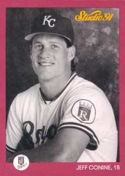 #63 Jeff Conine - Kansas City Royals - 1991 Studio Baseball