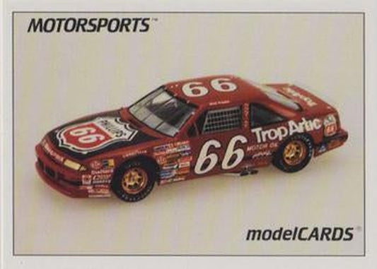 #63 Dick Trickle - Cale Yarborough Motorsports -1991 Motorsports Modelcards Racing